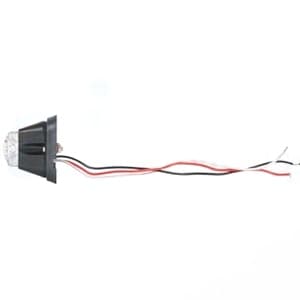 WA9810 - Black Housing LED Strobe Effect Amber Light Warning Light - Thumbnail 2