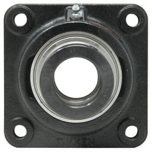 WGFZ25-P - Re-Lubricatable 4 Bolt Flanged Bearing W/ Lock Collar - Thumbnail 2