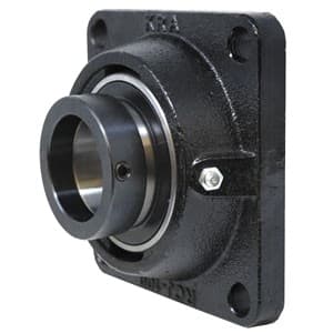 WGFZ33-I - Re-Lubricatable 4 Bolt Flanged Bearing W/ Lock Collar