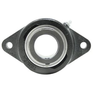 WGTZ28-P - Re-Lubricatable 2 Bolt Flanged Bearing W/ Lock Collar - Thumbnail 2