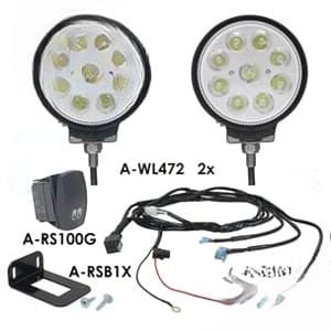 WL472KT - Switch Harness 2 Lights Trapezoid LED Light Kit
