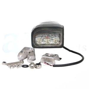 WL895 - Combination Flood / Trapezoid Light Pattern Square LED Work Lamp - Thumbnail 4