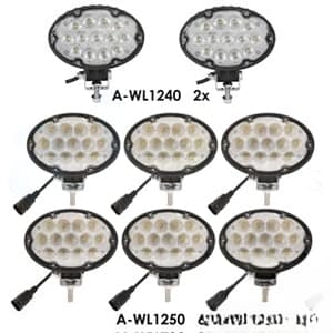 WL9697KT - 8 Lights LED Light Kit