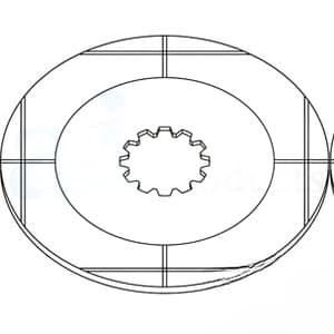 YZ80748 - Brake Disc - Thumbnail 2