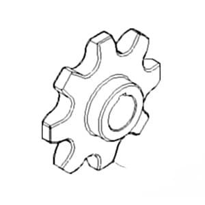 Z11210 - Lower Return Elevator Sprocket
