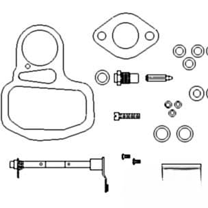 ZCK08 - Basic (Zenith) Carburetor Kit - Thumbnail 2