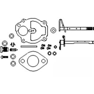 ZCK15 - Carburetor Kit, Complete (Zenith) "Viton" - Thumbnail 2