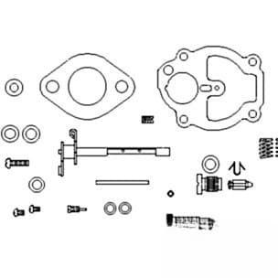 ZCK16 - Carburetor Kit, Complete (Zenith) "Viton" - Thumbnail 2