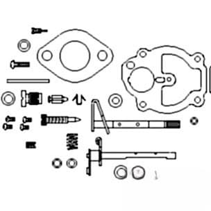 ZCK18 - Carburetor Kit, Complete (Zenith) "Viton" - Thumbnail 3