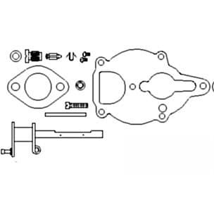 ZCK23 - Carburetor Kit, Basic (Zenith) "Viton" - Thumbnail 2