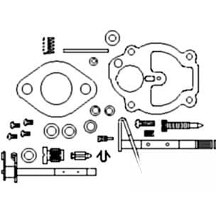 ZCK24 - Carburetor Kit, Complete (Zenith) "Viton" - Thumbnail 2