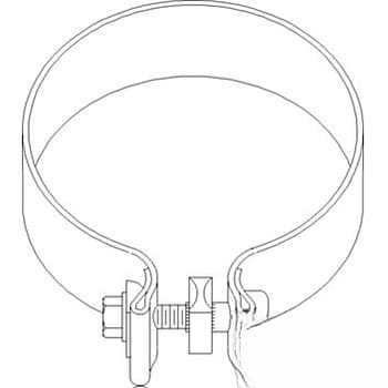 ZNL90872A - For 2 3/4" Chrome Stack Stainless Steel 2 3/4" Clamp - Thumbnail 2