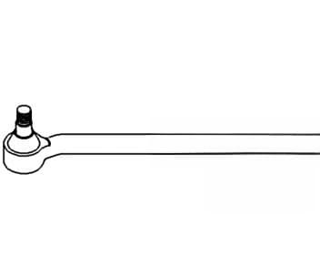 ZP0501205349 - Tie Rod Assembly (RH)