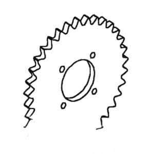 1321039C1 - Grain Elevator Sprocket