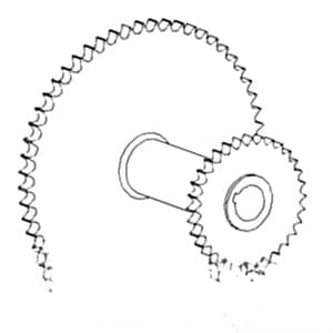 1347402C1 - Unloader Drive (Lower) Sprocket