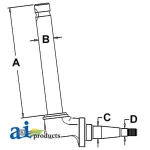1332982C1 - Spindle (RH/LH)
