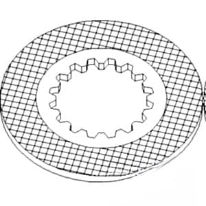 1341170C1 - Parking Brake Friction Plate