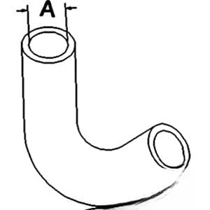 15221-72850 - Lower Radiator Hose