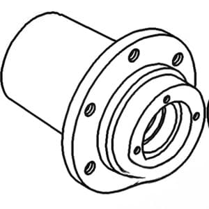 155193A - Front Wheel (6 Bolt) Hub