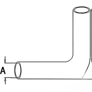 155613A - Upper Radiator Hose