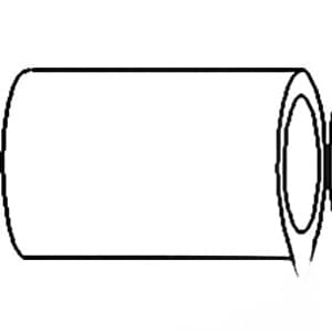 15701-72850 - Lower (Short) Radiator Hose