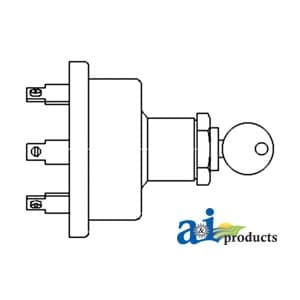 180681M1 - Switch, Starter - 3 Prong