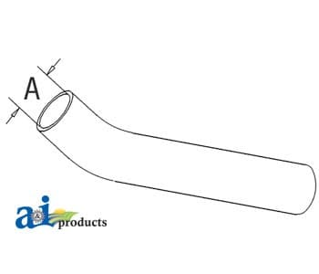 180783M1 - Radiator Hose, Bottom