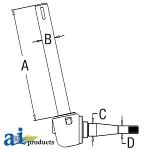 182558M92 - Spindle (LH)