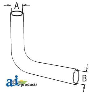1860374M2 - Radiator Hose, Lower