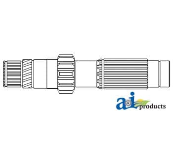 189391M92 - Countershaft, Multipower Transmission