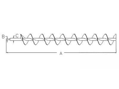 199023A1 - 208" Rear Split Unloading Auger