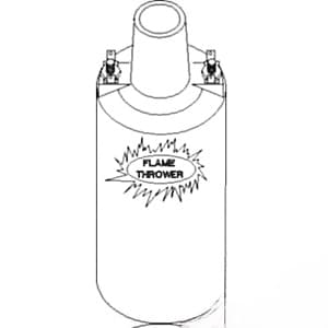 21A330 - 000 Volt 40 12 Volt-3.0 Ohms " Ignitor" Coil
