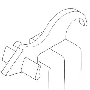 393500R1 - Lower Pull Arm Latch