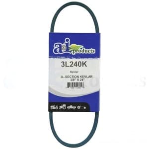 3L240K - Aramid Blue V-Belt (3/8" X 24" )
