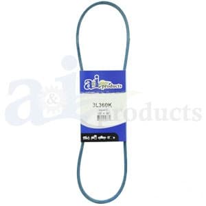 3L360K - Aramid Blue V-Belt (3/8" X 36" )