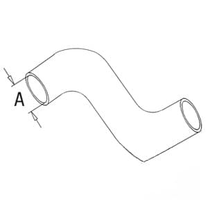 405964R1 - Upper Radiator Hose