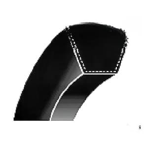 4L790 - Fractional V-Belt (1/2" X 79")