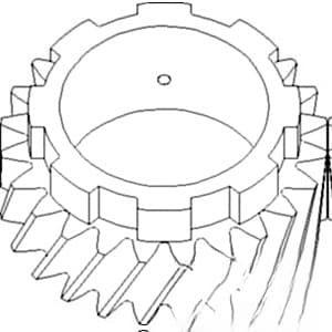 70228294 - Pinion Shaft (4th) Gear