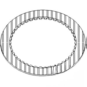 72161819 - Transmission Clutch Driven Plate