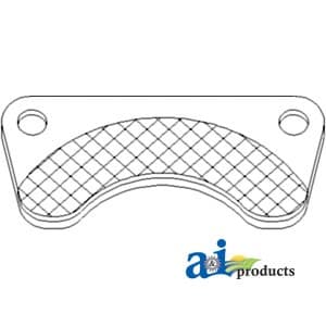 86502677 - Brake Pad, Parking Brake (1 Side Lined)