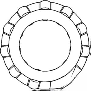 8A4221 - Transmission Countershaft (Front Cone) Bearing