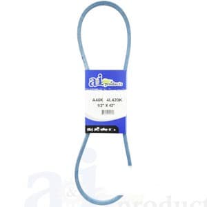 A40K - Aramid Blue V-Belt (1/2" X 42" )