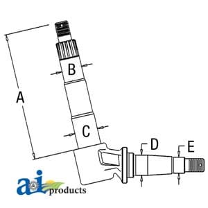 A57441 - Spindle (RH/LH)