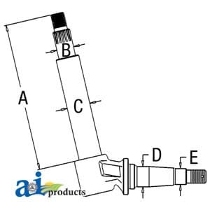 A57512 - Spindle (RH/LH)