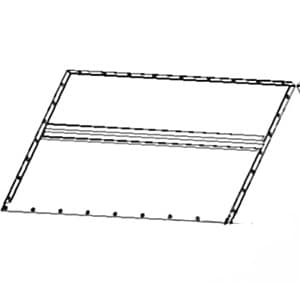 AH83620 - Regular Length Upper Back Feeder House Bottom