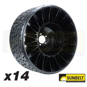 B125913TW5B - 26x12N12 XL X-TWEEL TURF - 5 LUG, BULK #14