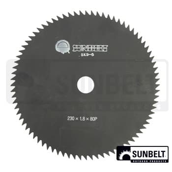 B1BB100 - BLADE-BRUSH, 9", 80T