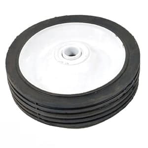 B1SB273 - WHITE STEEL RIBBED 5X1.25 WHEEL-DECK