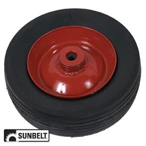 B1SB5873 - WHEEL-DECK, 6X1.75, RIBBED, STEEL-RED