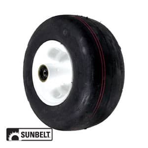 B1WL37 - CASTER-SMOOTH, 13X6.5X6, WHITE